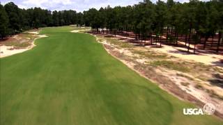 Pinehurst No 2 Flyover Series Hole 2 [upl. by Brufsky436]