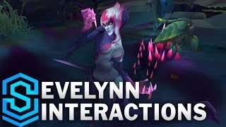 Evelynn Special Interactions [upl. by Epillihp]