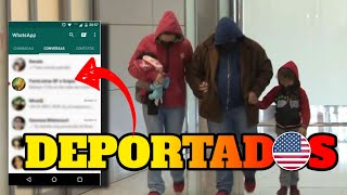 História Brasileiros Deportados dos Estados Unidos por causa do WHATSAPP [upl. by Alcine]