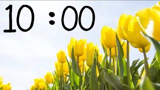 10 Minute Spring 🌷 Countdown Timer With Music [upl. by Ennairoc]