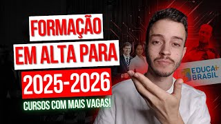 5 CURSOS PROFISSIONALIZANTES em ALTA para 2025 Mais Vagas  FONTE EDUCA MAIS BRASIL [upl. by Anilac18]