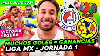 América por TRICAMPEONATO  Picks JORNADA 1 LIGAMX [upl. by Aisauqal]