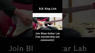 BB King licks  guitartabs bbking blues [upl. by Fredenburg]