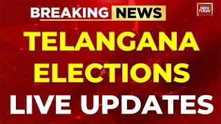 Telangana Election Results 2023 LIVE Updates  Telangana Election Result LIVE  India Today LIVE [upl. by Ayikal]