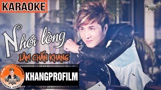 KARAOKE NHÓI LÒNG  BEAT GỐC  LÂM CHẤN KHANG [upl. by Atirb]