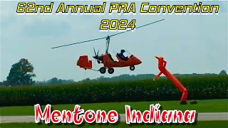 GyroCopters at the 62nd Annual PRA Convention  Mentone Indiana part 3 [upl. by Ajdan]