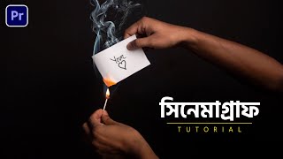 How to Edit Cinemagraph in Premiere Pro  Bangla Tutorial [upl. by Anitirhc347]