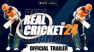 Real Cricket 24 Official Trailer  Android amp iOS  RC24 Features Trailer RealCricket24 RC24 [upl. by Yreffeg902]