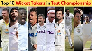 Top 10 Wicket Takers in Test Championship [upl. by Elton]