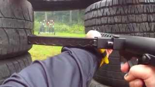 Knob Creek Subgun Match Fall 2014  Andreas Open BoltOptics  Sterling MK4 [upl. by Laiceps]