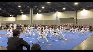 2023 ATU National Championship Demo Team 1st Place  Two Gold Taekwondo [upl. by Huebner885]