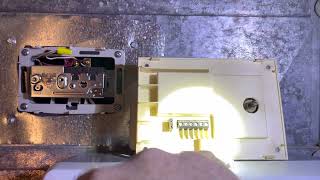 Wiring a manual controller for an Aprilaire 600 Humidifier [upl. by Copeland]