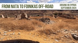 From Nata To Foinikas OffRoad  With Commentary  Cyprus 2024 [upl. by Irelav]