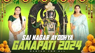 🪔Sainagar Lo Ayodhya Vinayakudu😍 sainagarayodhya ayodhyavinayakudu [upl. by Duong]