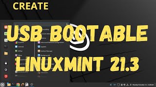 Bikin Bootable USB Stick di Linux Mint Gampang Banget [upl. by Nomzzaj]