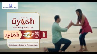 Lever Ayush Instant Sensitivity Relief Gel  English  30 sec [upl. by Cornelie]