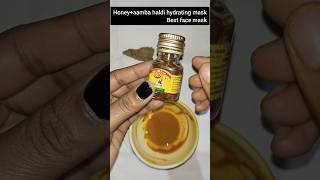 Honey face pack  Homemade face packs glowingskin youtubeshorts pharmacist [upl. by Shelli]