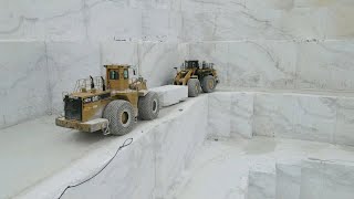 Documentary Of Marble Quarries Based In Greece Marble Extraction And Proccesing [upl. by Dianuj]