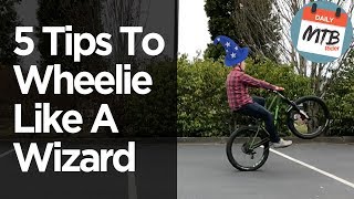 How To Wheelie A Bike  A Guaranteed Complete 5 Step Guide [upl. by Olimac]