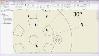 Inventor  Train Wheel Drawing Sheet [upl. by Thedrick301]