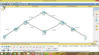 How to Configure EIGRP in Cisco Packet Tracer  CCNA 3 [upl. by Adilem]