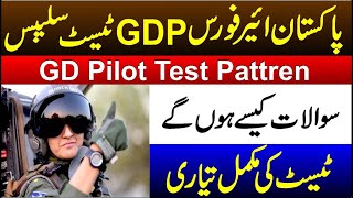 Air Force GDP Initial Test Pattern amp Syllabus  PAF GD pilot Test Preparation  Cool Education [upl. by Ididn102]