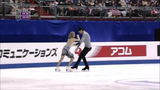 Four Continents Championships 2016 Ice Dance  FD Kaitlyn Weaver  Andrew Poje [upl. by Sirahc]