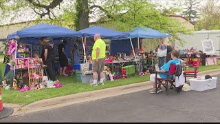 People enjoy annual bazaar at Old State Hospital in Bartonville [upl. by Ahseena]