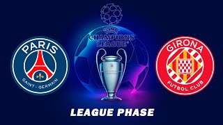 PSG x GIRONA  League Phase of Champions League 2425  FIFA 23 [upl. by Jecon]