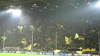 Dortmund  Arsenal AtmosphereStimmung 01 BVB  Arsenal FC  Borussia Westfalenstadion [upl. by Saimon]