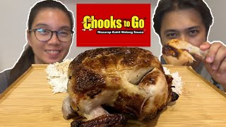 CHOOKS TO GO LECHON MANOK MUKBANG  Roasted Chicken Mukbang [upl. by Lenes]