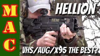 New Hellion vs X95 and AUG  Battle of the military bullpups [upl. by Kellyn]