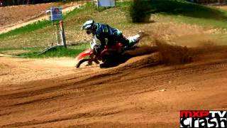 CRASH Southwick Berm Flip MXPTV [upl. by Assinna]