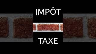 Quelle différence entre taxe et impôt [upl. by Frayda]