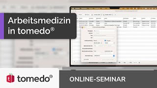 Arbeitsmedizin in tomedo® OnlineSeminar [upl. by Else591]