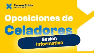 🚑Oposiciones Celador SAS  Sesión informativa  Tecnoszubia [upl. by Liagibba]