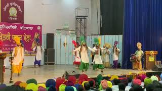 Ripudaman college nabha Bhangra interzone2024 [upl. by Yevi]