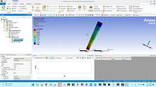 Surface Body Static Structure Analysis on Ansys Workbench 2022 Structure Analysis by EasyEducation [upl. by Aynik992]