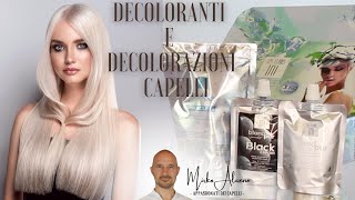 Decoloranti e Decolorazione Capelli Vediamo cosa ce da sapere 🤗 [upl. by Aelam]