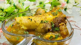 Beef paya commercial recipe  bary paye bnany ka tareka [upl. by Aiehtela]