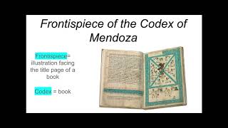 Frontispiece of the Codex of Mendoza  Google Slides [upl. by Annez]