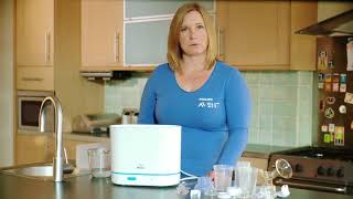 How to load your Philips Avent 3 in 1 sterilizer [upl. by Ettenad]