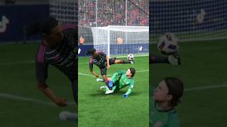 🇧🇷ronaldinho⚽ shorts ロナウジーニョ football skill soccer games gaming ronaldinho skills FC24 [upl. by Dolorita]