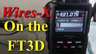 How to use WiresX on the FT3D and C4FM System Fusion [upl. by Essenaj558]