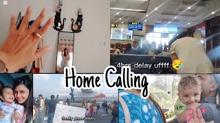 Home Calling VlOG5245hrs delay😪😪HAPPY DASHAIN TO ALL MY YOUTUBE FAMILY 💞❤️ [upl. by Sulamith]