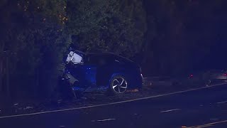 Fatal Crash Closes Hazel Avenue In Orangevale [upl. by Ahsenav488]