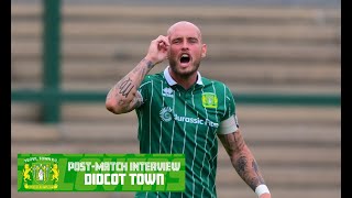 PostMatch  Josh Staunton  Didcot Town [upl. by Moffitt]