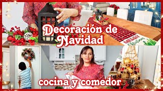 Así quedó mi cocina y comedor decorados de navidad  decoración de Navidad 2024  videos de Navidad [upl. by Linder]