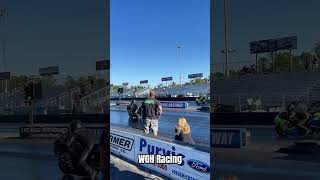 Rodney Williford new Pro Street ET Record dragrace dragbike prostreet [upl. by Laehcimaj304]