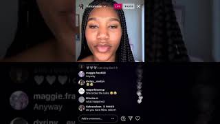 Tiahra Nelson ig live literally in tears 😭🤣 [upl. by Olen]